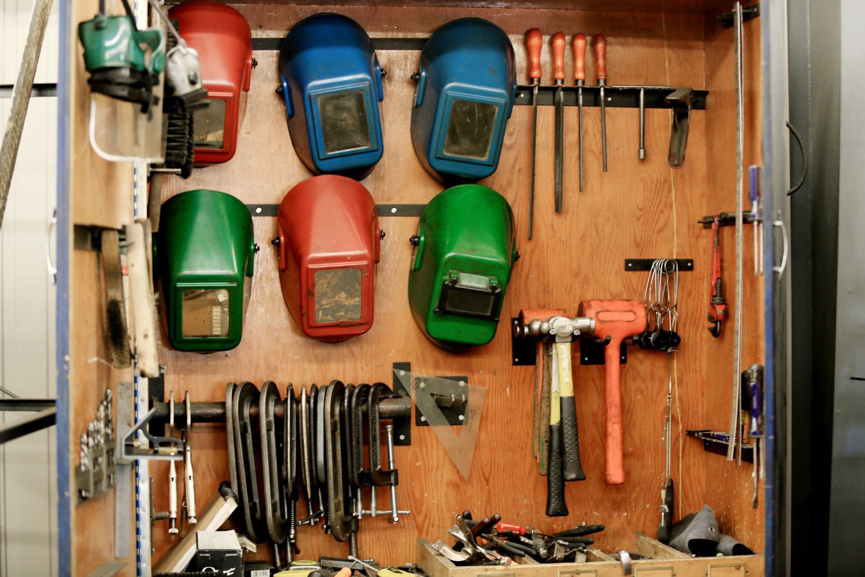 Welding masks and tools